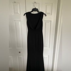Stunning Katie May floor-length formal black occasion dress